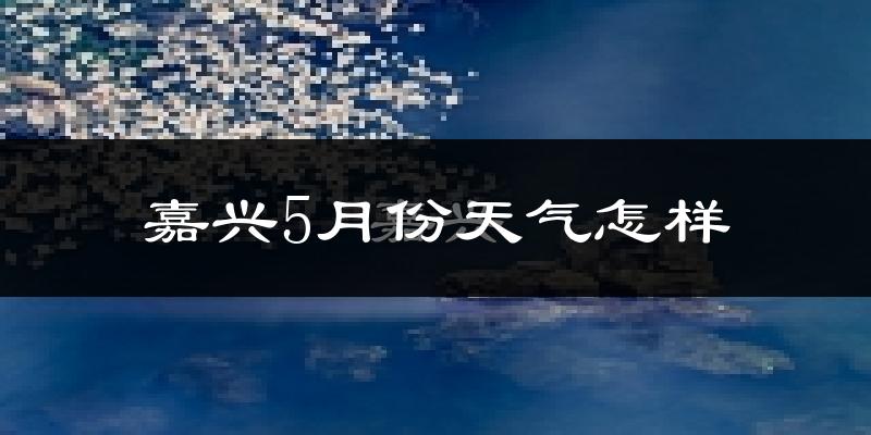 嘉兴5月份天气如何?很热吗?